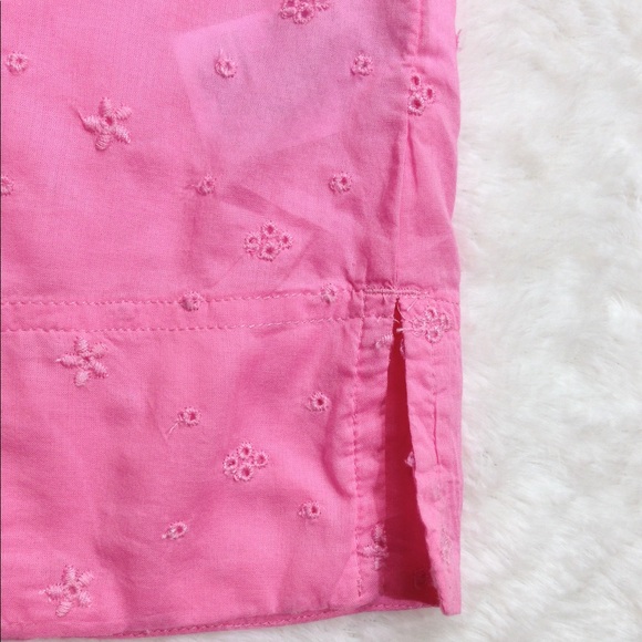 J. Crew Ruffle Front Eyelet Blouse - Picture 7 of 11